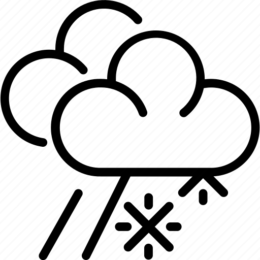 Snow, rain, clouds, winter, cold, cloud, weather icon - Download on Iconfinder