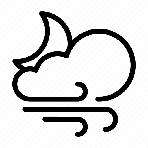 Wind, atmosphere, climate, cloud, temperature, weather icon - Download on Iconfinder