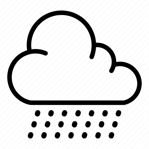 Drizzle, cloudy, cloud icon - Download on Iconfinder