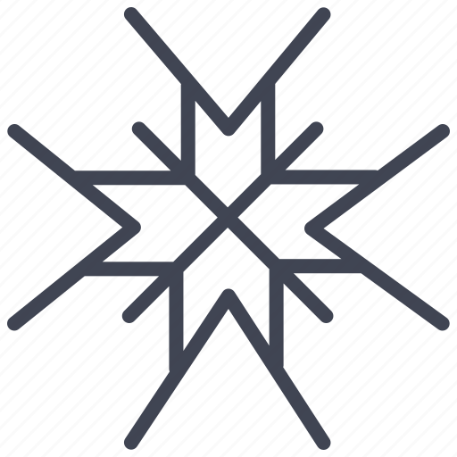 Beautiful, snowflake, forecast, snow, weather, winter icon - Download on Iconfinder
