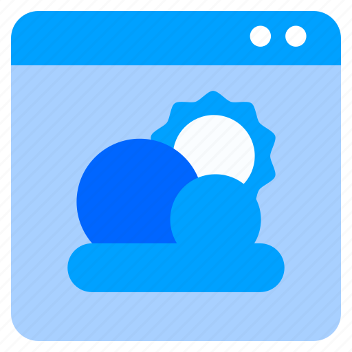 Browser, web, weather, forecast, website, webpage icon - Download on Iconfinder