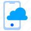 mobile, phone, weather, forecast, cloud, news 