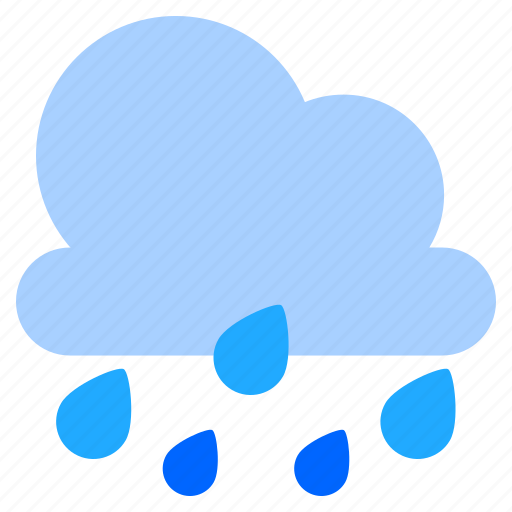 Rainy, rain, cloud, nature, cloudy icon - Download on Iconfinder