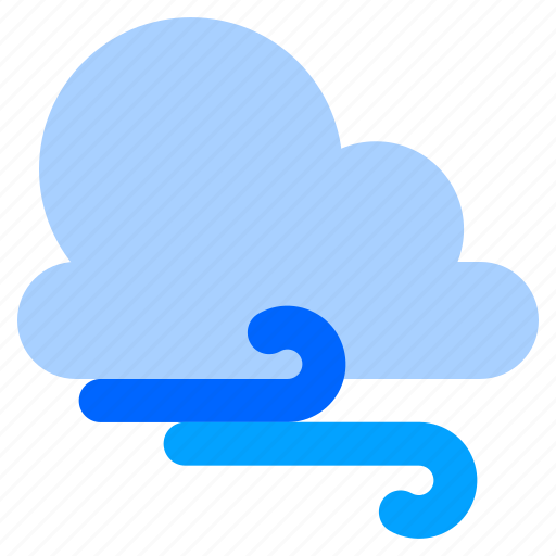 Windy, wind, weather, cloud, meteorology icon - Download on Iconfinder