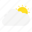 cloudy, cloud, weather, forecast, sign, meteorology, weather forecast 
