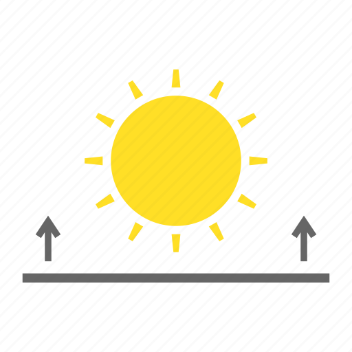 Sunrise, weather, forecast, meteorology, weather forecast, sun, summer icon - Download on Iconfinder