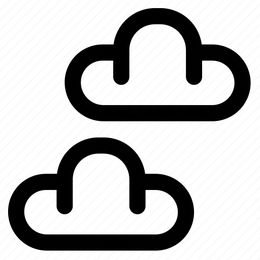 Cloudy, weather, clouds, sky, cloudscape, cumulus, clouded icon - Download on Iconfinder