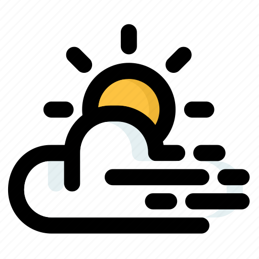 Daytime, storm, rain, cloud, thunderstorm, weather, wind icon - Download on Iconfinder