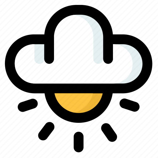 Summer, sun, sunshine, daylight, sunny, cloud, clouds icon - Download on Iconfinder