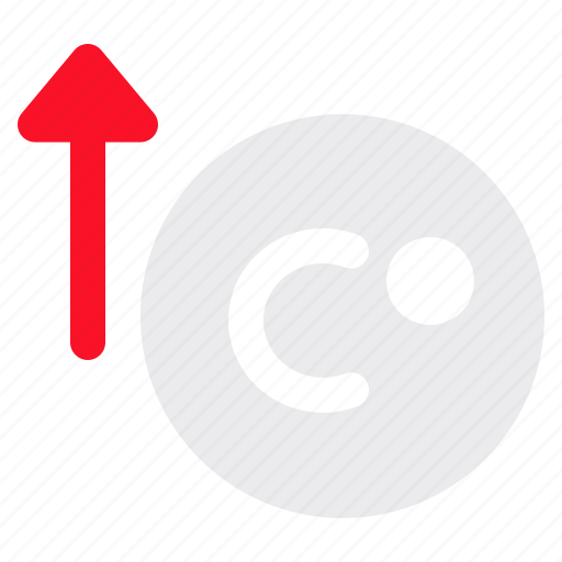 Temperature, hot, weather, sun, warm, 1 icon - Download on Iconfinder