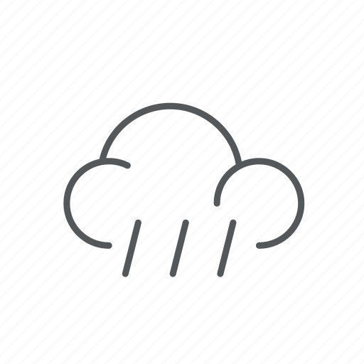 Cloud, drizzle, forecast, weather icon - Download on Iconfinder