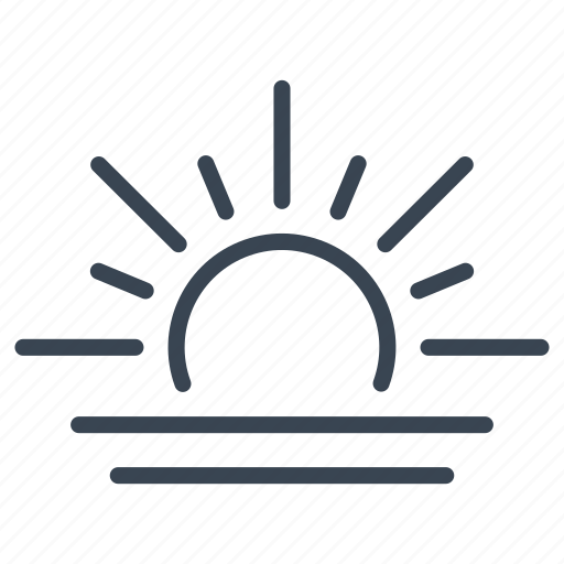 Sunrise, sunset, sun icon - Download on Iconfinder
