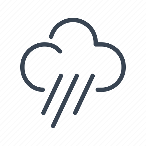 Weather, cloud, rain, cloudy, rainy icon - Download on Iconfinder