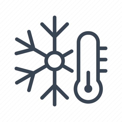 Winter, snow, snowy, temperature, thermometer, cold icon - Download on Iconfinder