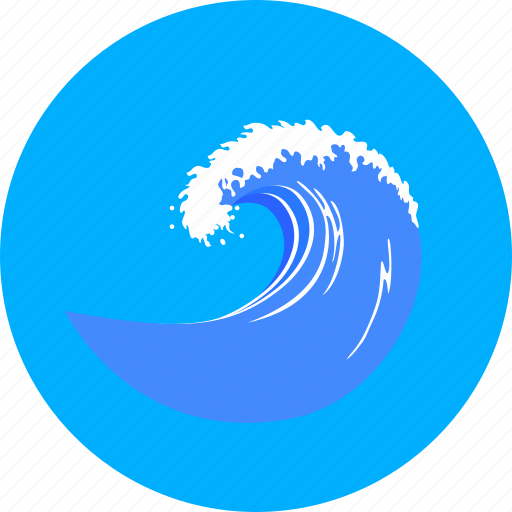 Wave, marine, nautical, sea, surf, surge, water icon - Download on Iconfinder