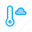 cloud, cloudy, equipment, heat, temperature, thermometer, weather 
