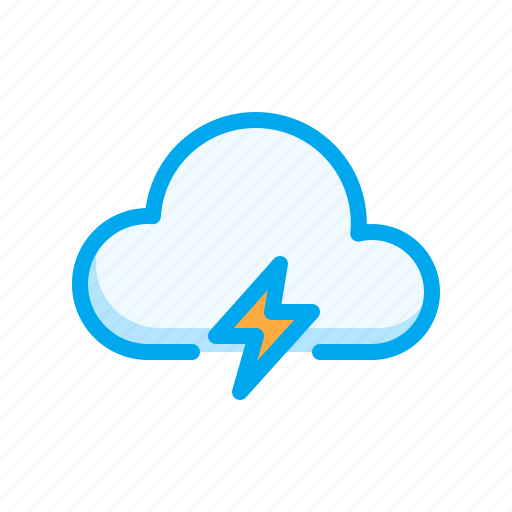 Bolt, electric, light, lightning, storm, thunder, thunderstorm icon - Download on Iconfinder