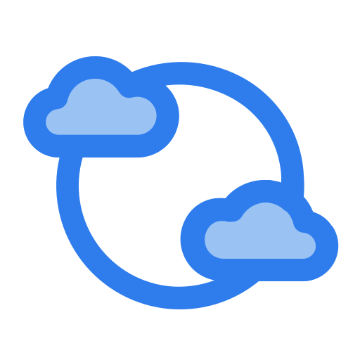 Cloud, clouds, day, summer, sun, sunny, weather icon - Free download