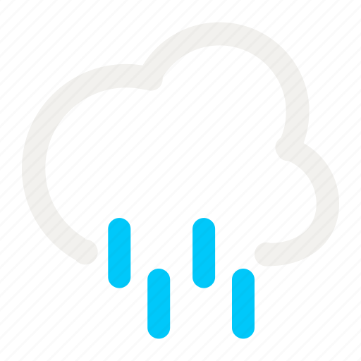 Cloud, cloudy, forecast, heavy, rain, rainy, weather icon - Download on Iconfinder