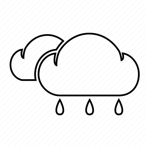 Cloud, cloudy, rain, rainy, weather, weatherproof icon - Download on Iconfinder
