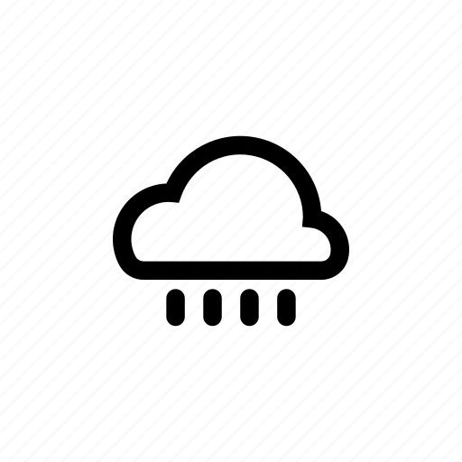 Weather, cloud, forecast, rain, rainfall icon - Download on Iconfinder