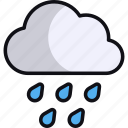 rain, rainy, cloud, weather, forecast