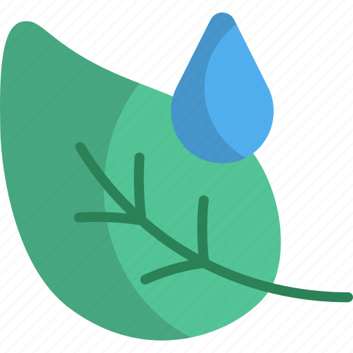 Dew, water drop, leaf, nature, foliage icon - Download on Iconfinder