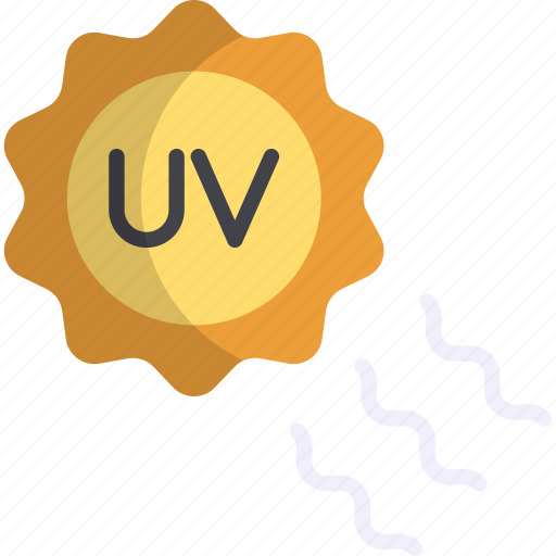 Uv, sun rays, ultraviolet, radiation, sunlight icon - Download on Iconfinder