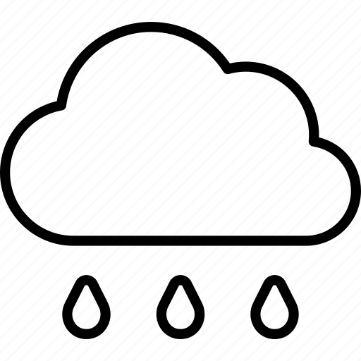Drizzle, rain, weather, meteorology, forecast icon - Download on Iconfinder