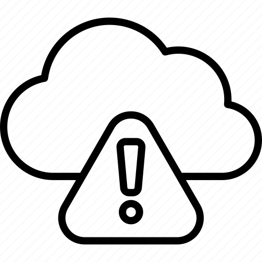 Weather alert, warning, forecast, meteorology, cloud icon - Download on Iconfinder