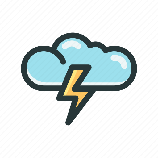 Climate, cloud, light, thunder, weather icon - Download on Iconfinder