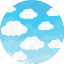 cloudy, blue, clouds, forecast, sky, weather 