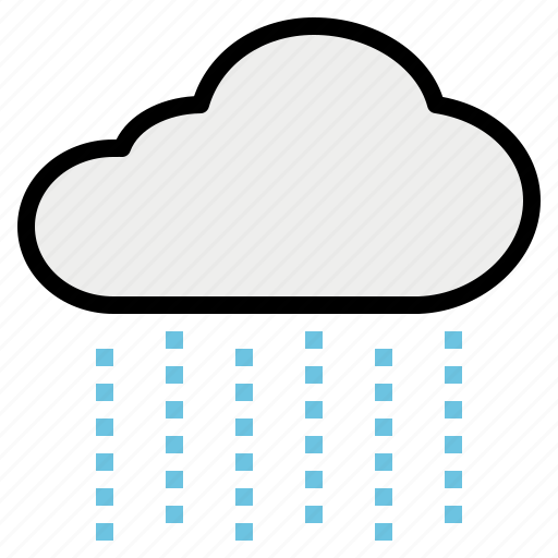 Cloud, drizzle, rain, raindrop, rainfall, rainy, wet icon - Download on Iconfinder
