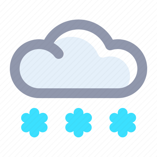 Cloud, forecast, snowy, weather, winter icon - Download on Iconfinder