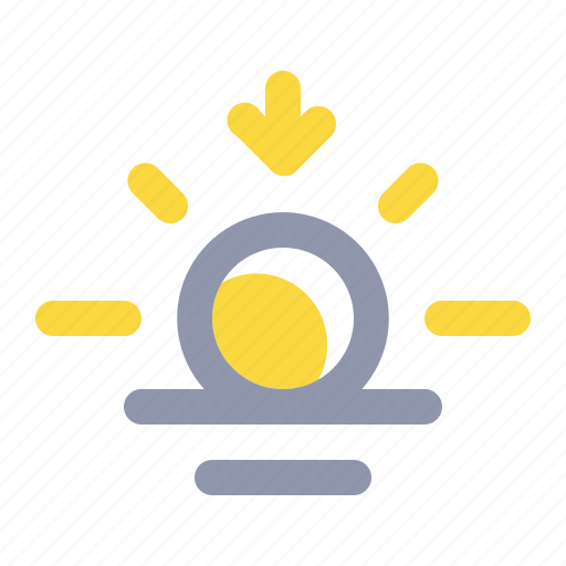 Climate, forecast, sunset, weather icon - Download on Iconfinder