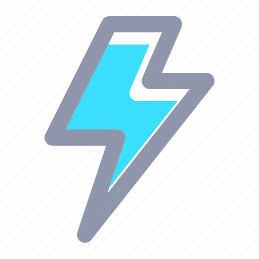 Climate, lightning, storm, thunder, weather icon - Download on Iconfinder