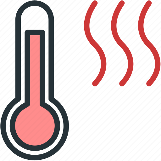 Forecast, high, temperature, thermometer, weather icon - Download on  Iconfinder