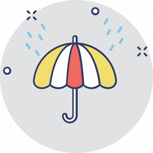 Open umbrella, parasol, protection, rain protection, umbrella icon - Download on Iconfinder