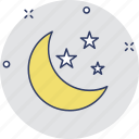 crescent, environment, moon, nature, night