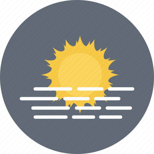 Hot day, morning, sunbeam, sunlight, sunset icon - Download on Iconfinder