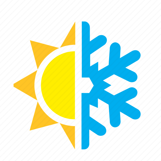 Meteorology, snow, snowflake, sun, weather icon - Download on Iconfinder