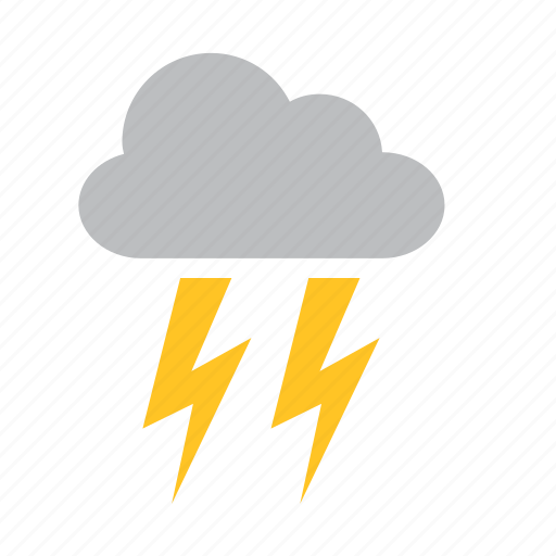 Cloud, lighting, meteorology, ray, storm, weather icon - Download on Iconfinder