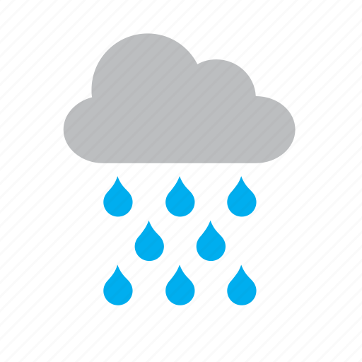 Cloud, meteorology, rain, raining, weather icon - Download on Iconfinder