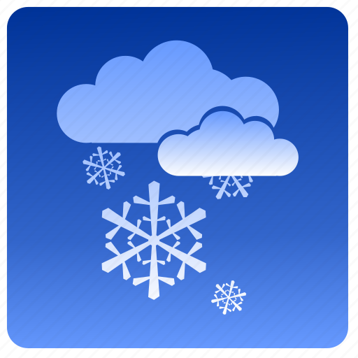 Clouds, condition, sky, snow, weather icon - Download on Iconfinder