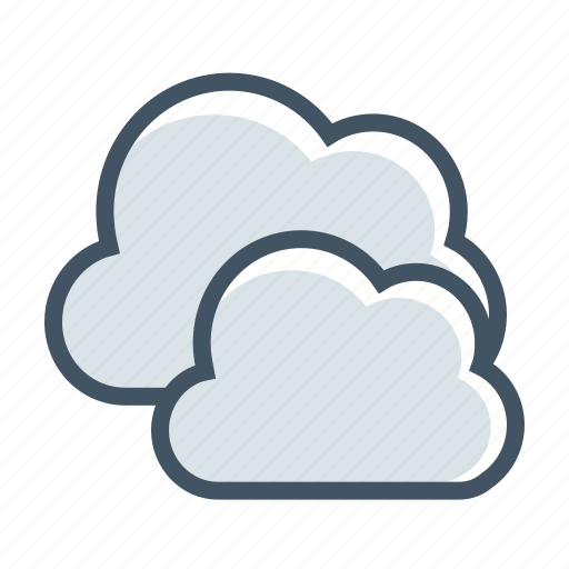 Clouds, cloudy, gloomy, weather, forecast icon - Download on Iconfinder
