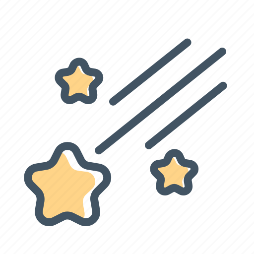 Night, star, shooting star, stars icon - Download on Iconfinder