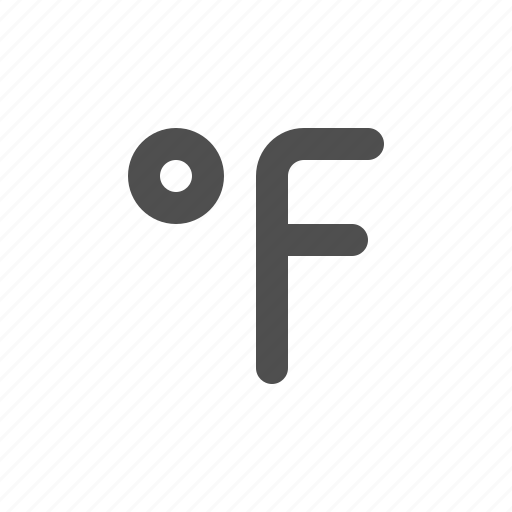 Fahrenheit, weather, forecast, climate, temperature, thermometer icon - Download on Iconfinder