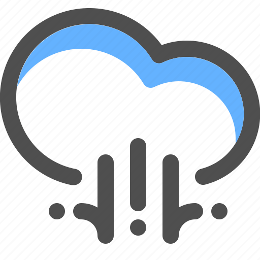 Sleet, weather, forecast, climate, rain icon - Download on Iconfinder
