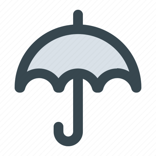 Forecast, insurance, protection, rain, rainy, umbrella, weather icon - Download on Iconfinder