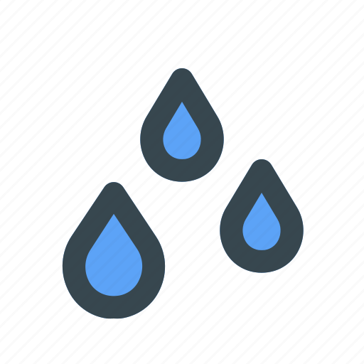 Drop, drops, rain, rainy, water, weather, wet icon - Download on Iconfinder